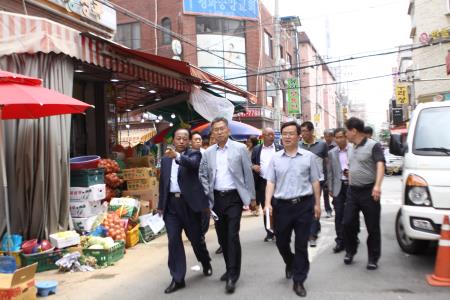 장안구 제4권역 지역리더들과 현장 로드체킹 실시